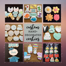 Load image into Gallery viewer, Hand Decorated Sugar Cookies